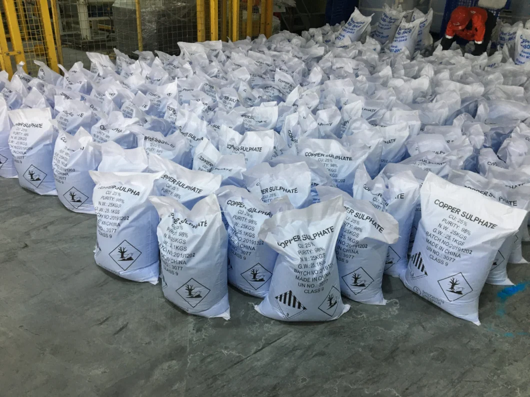 Food Grade Cooper Sulfate Anhydrous Monohydrate Powder Cu2so4 Bulk Blue Crystals Price Pentahydrate Copper Sulfate