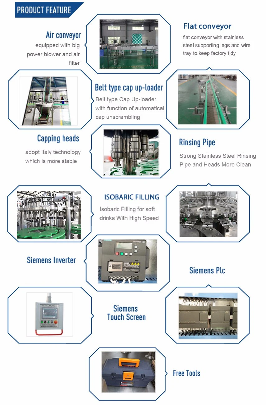 (DCGF SERIES) Automatic Carbonated Soft Drink Bottling Filling Machine