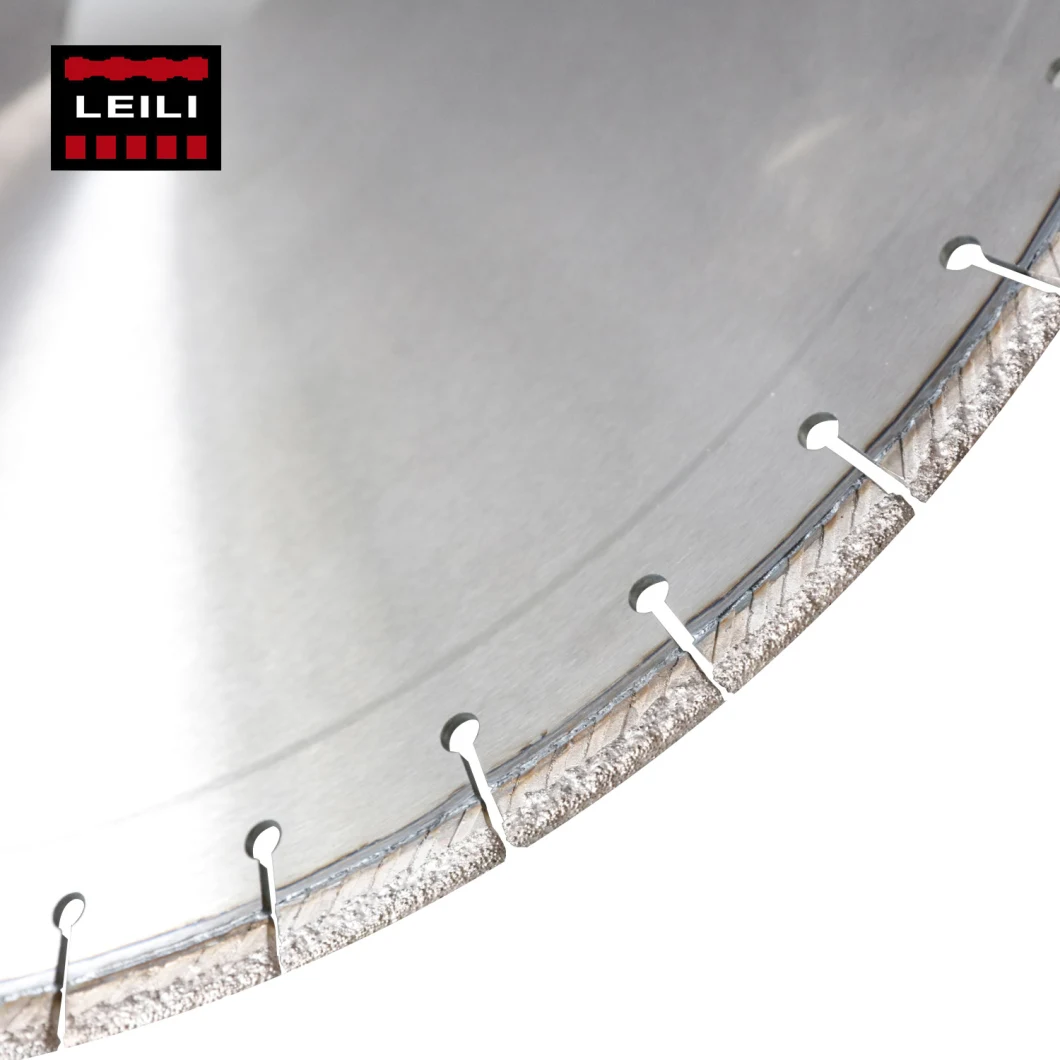 Leili Cutting Blade/Diamond Blade/Wall Saw Blade/ Laser Welded Wall Saw Blade for Concrete, Reinforced Concrete, Asphalt, Wall and Others