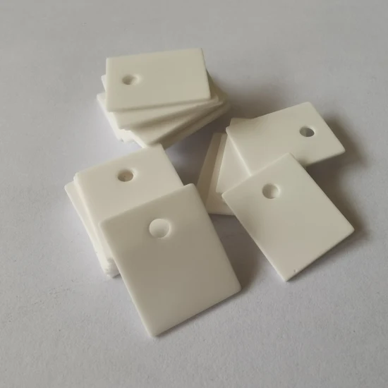 Al2O3 Ceramic Heatsink to-220 to-3p Customized Circle Oval 3D and Others All Alumina Ceramic Heat Sink