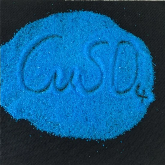 Blue Feed Agricultural Industrial Grade Cooper Sulphate Copper Sulfate 98%